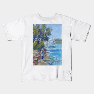 Will fishing Kids T-Shirt